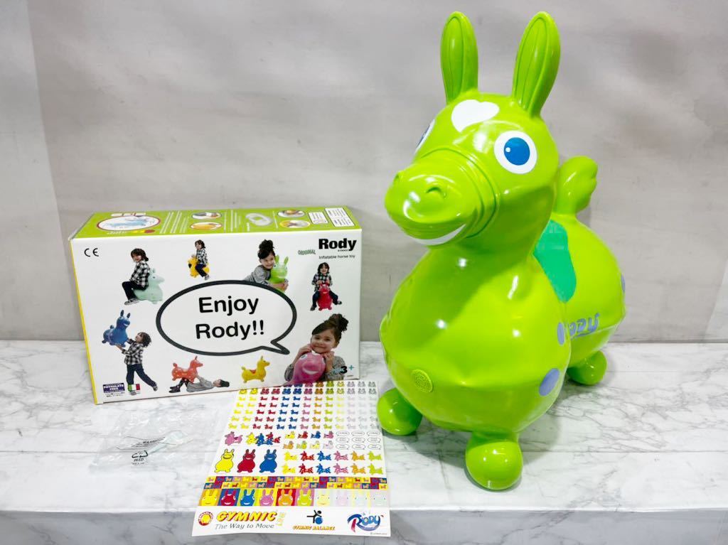 未使用/RODY/ロディ/GYMNIC/乗用玩具/おもちゃ/乗り物/幼児/3歳～/耐 