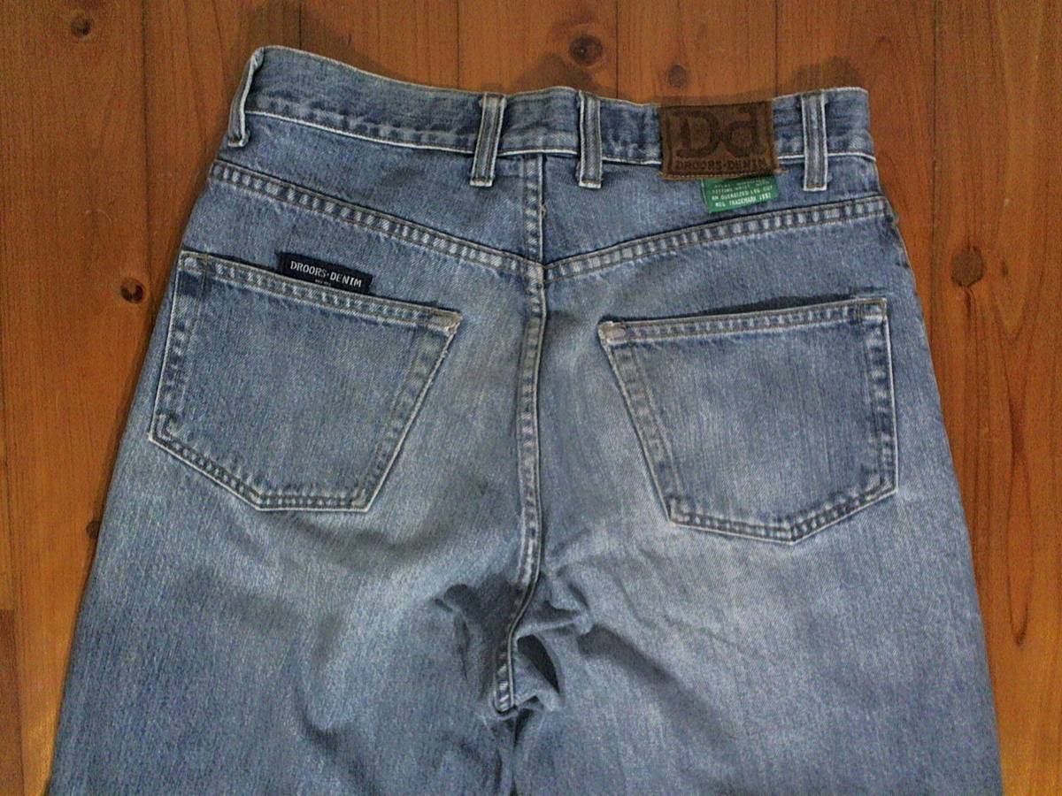 ☆汚れ有り☆ドロアーズ☆DROORS・DENIM☆デニムパンツ ジーンズ 