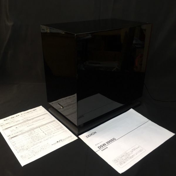 D28b76Y2 DENON DSW-300SG デノン サブウーファー ブラック 匿名配送