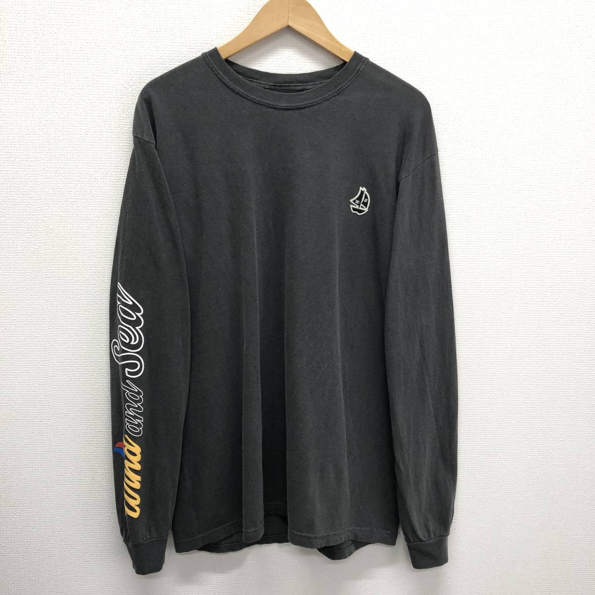 WIND AND SEA ウィンダンシー BORDER WDS (sail-boat) TEE WDS-CS-226 