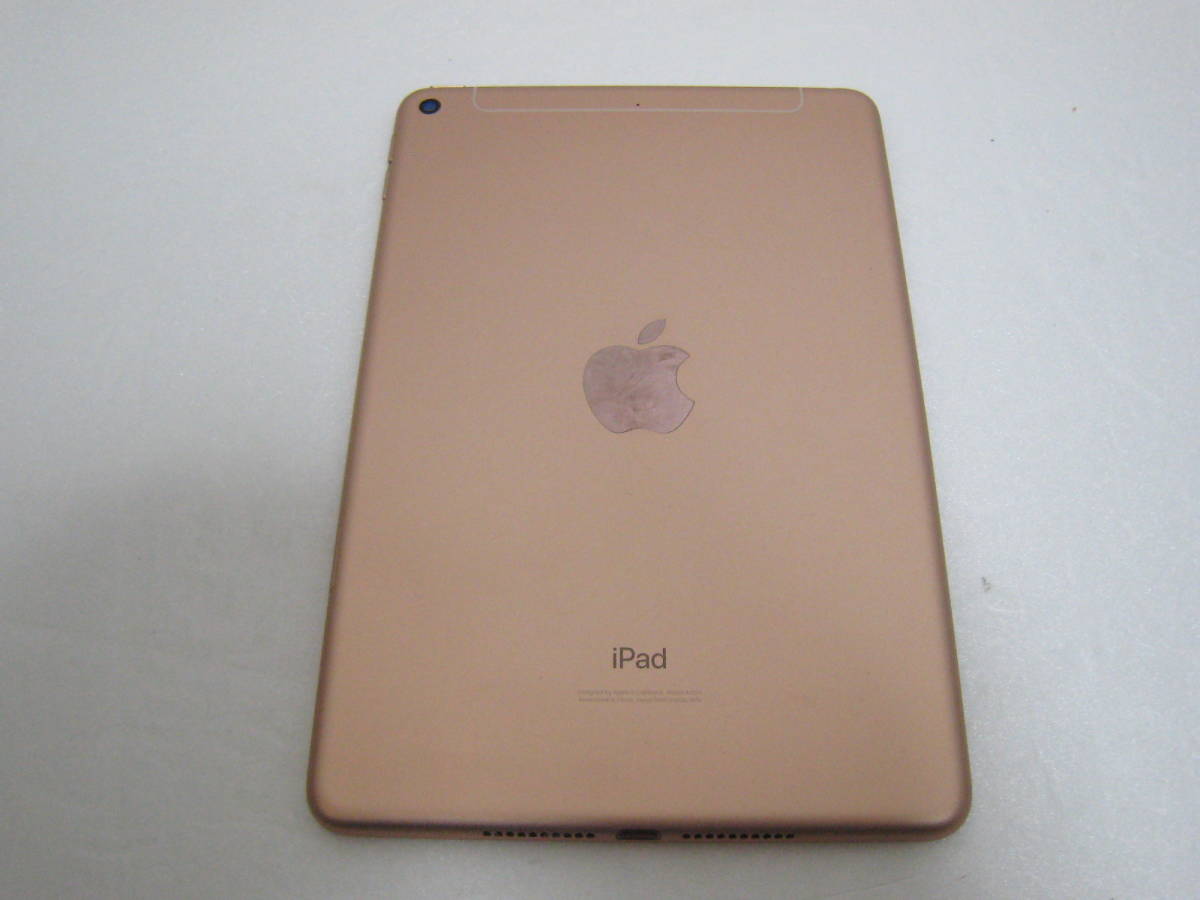 Apple iPad mini5 セルラーSIMフリー　64g ジャンク ジャンク扱いで simフリー iPad mini5 Wi-FI+セルラー 64GB No18