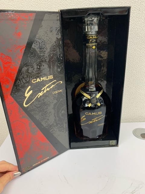 未開栓】CAMUS Extra COGNAC カミュ エクストラ コニャック 箱付き