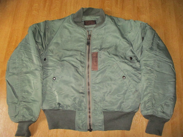 リアルマッコイズTHE REAL McCOY'S MA-1 フライトジャケット 美中古 サイズL 小難 