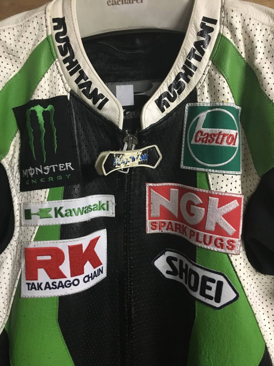 カワサキ バイクスーツ 希少 クシタニ コラボ 防寒ツナギ TAICHI Ninja Kawasaki Team JAPAN Green スーツ入荷のお知らせ クシタニ（レーシングスーツ・つなぎ｜バイクウェア × 新サービス！レーシングスーツの