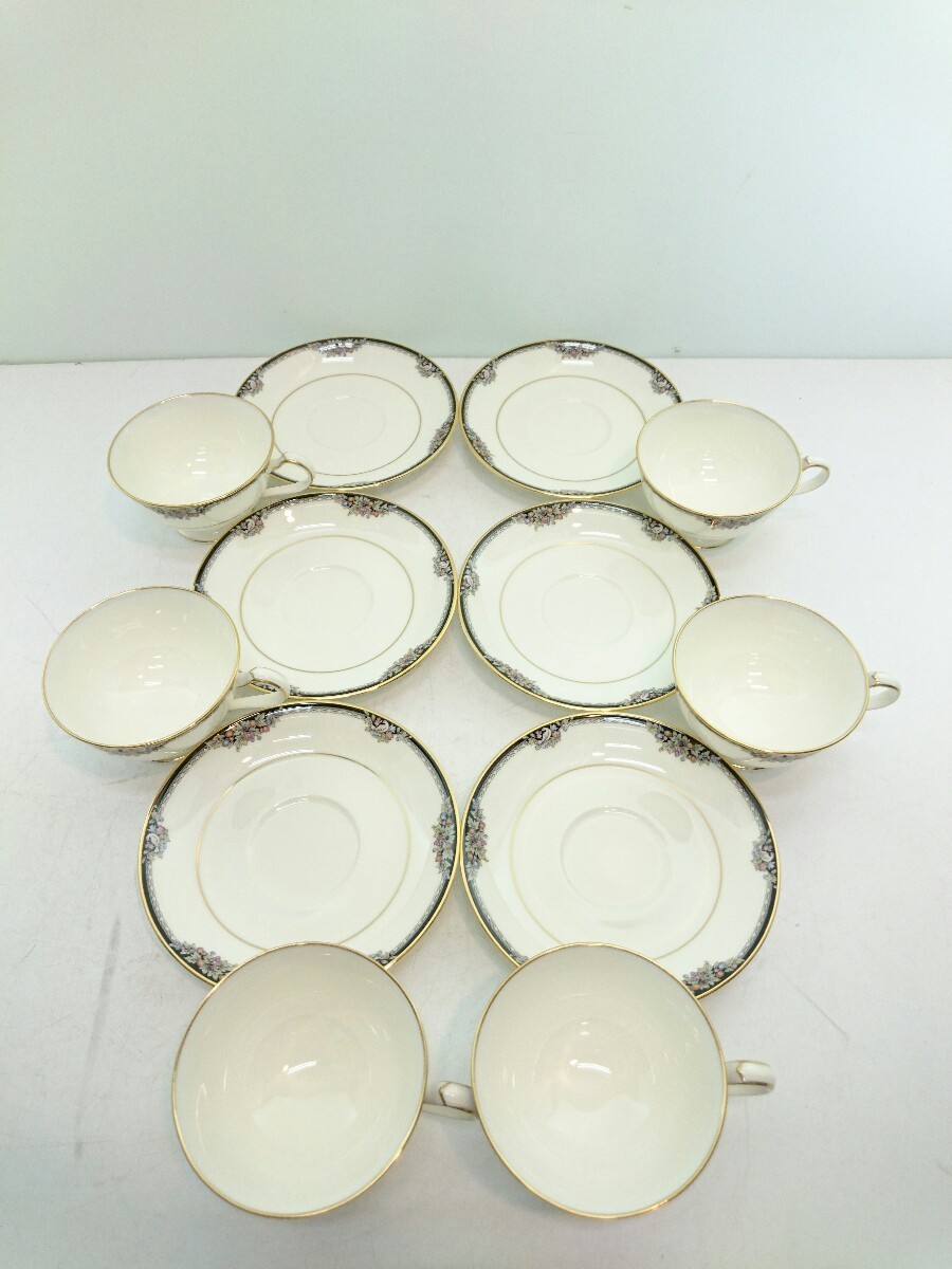 ノリタケ Noritake 6客セット je67■未使用品◆Noritake◆カップ＆ソーサー6客組◆N59817&frasl;4498◆金彩◆箱付き◆ノリタケ◆ティーカップ◆コーヒーカップ NORITAKE 6客セットの通販 Noritake◆カップ&ソーサー/6客セット/N59817/4498/フィルハーモニック/洋食器