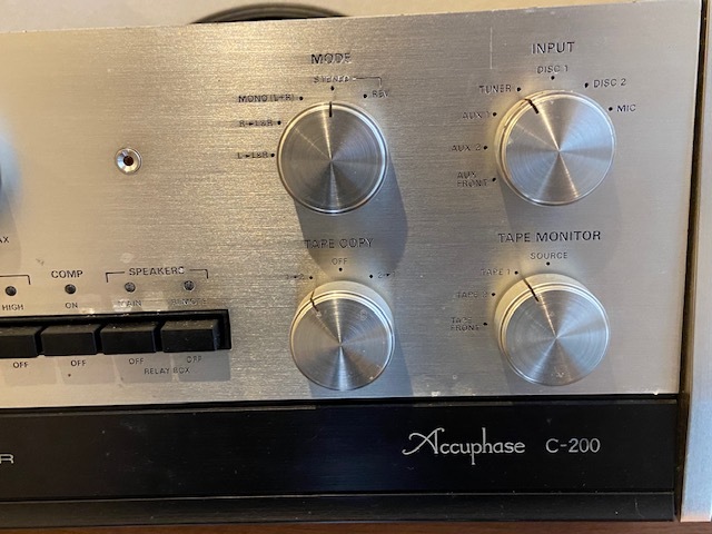 Accuphase C-200X コントロールアンプ Vintage Kensonic Lab