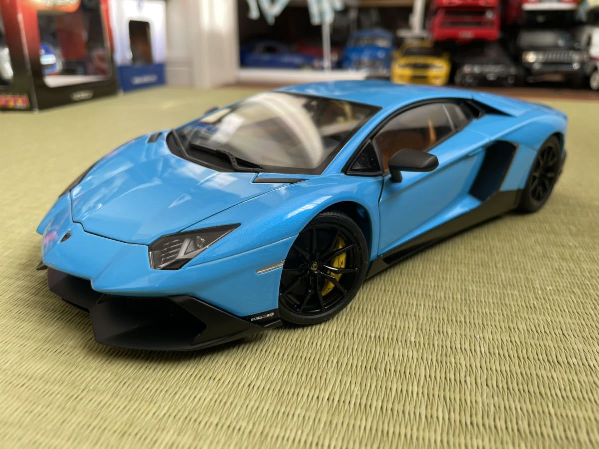 新品 79174 オートアート 1/18 ランボルギーニ アヴェンタドール SVJ