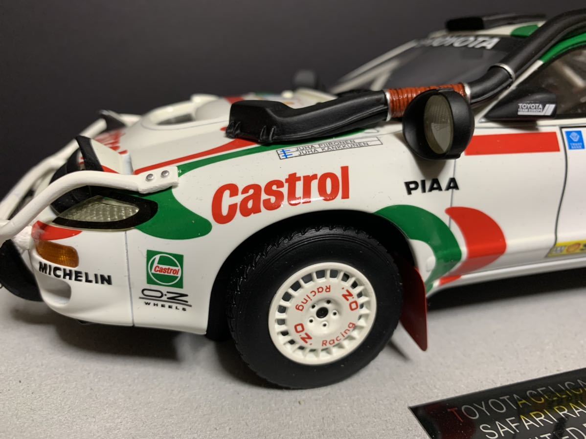 希少訳あり] 1/18 TOPMARQUES TOYOTA CELICA ST185 1993 Safari winner 