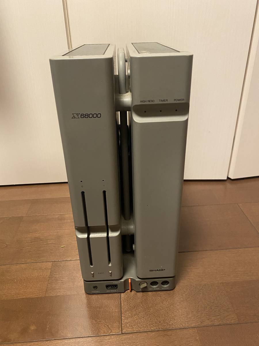 SHARP X68000 CZ-600C 初代機 動作未確認 ジャンク品 画像の物のみ 