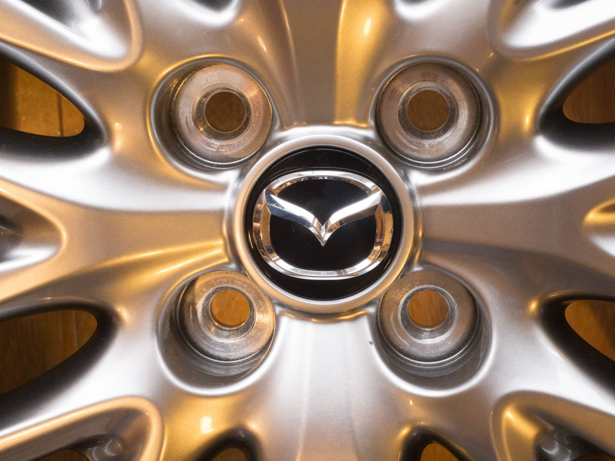 新車外し）MAZDA2 マツダ2 高輝度塗装 純正アルミホイール 4本セット