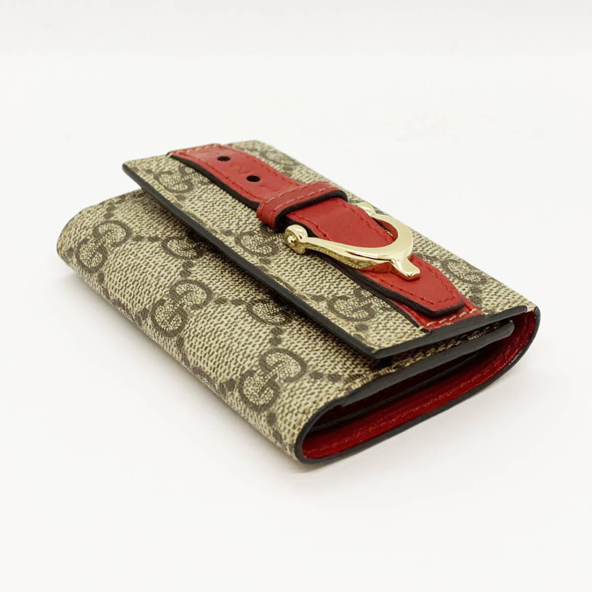 ☆GUCCI/グッチ☆6連キーケース☆309759☆マイクログッチシマ☆ニース☆