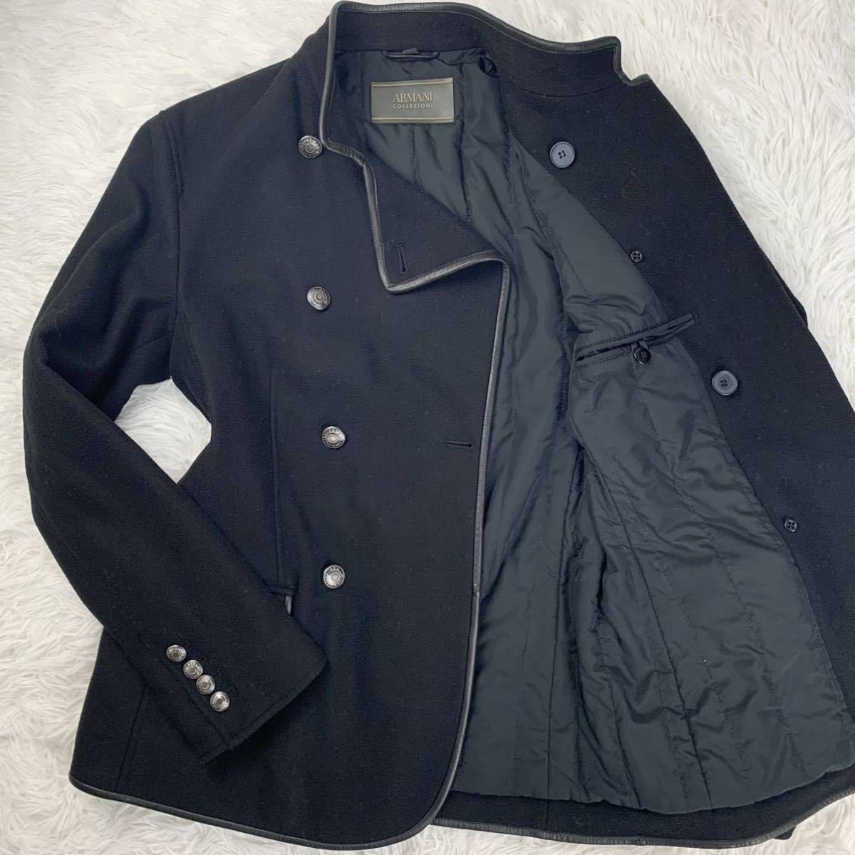定価30万円☆希少XL!! 『圧巻のカシミヤ混』アルマーニコレツィオーニ 