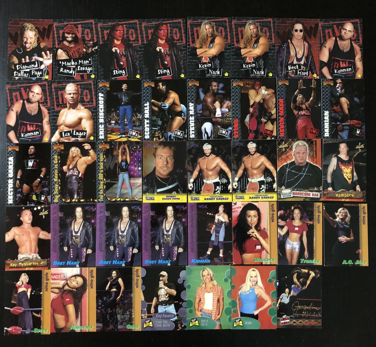 WCW Topps プロレスカード | Lex Wrestling Flair Ric Sting 枚セット 