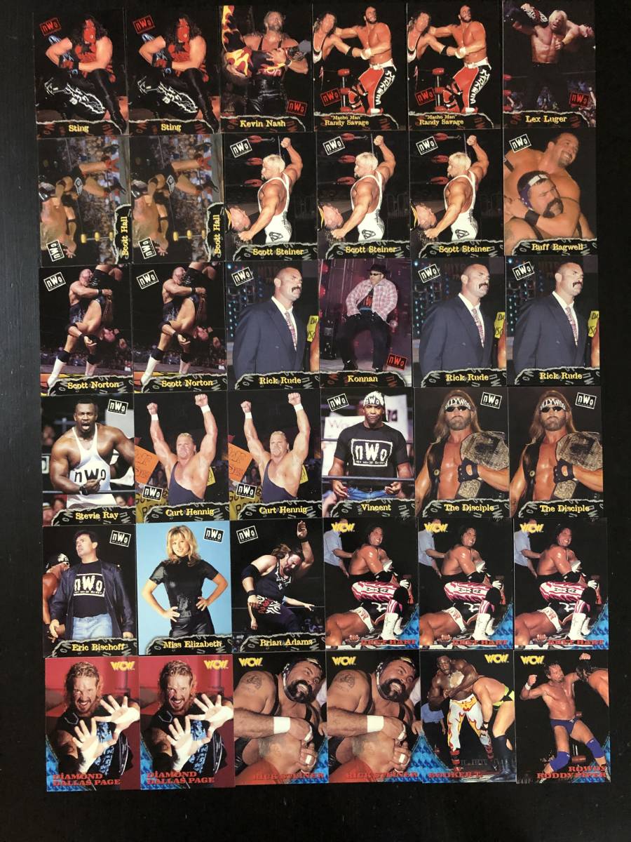 WCW Topps プロレスカード | Lex Wrestling Flair Ric Sting 枚セット 