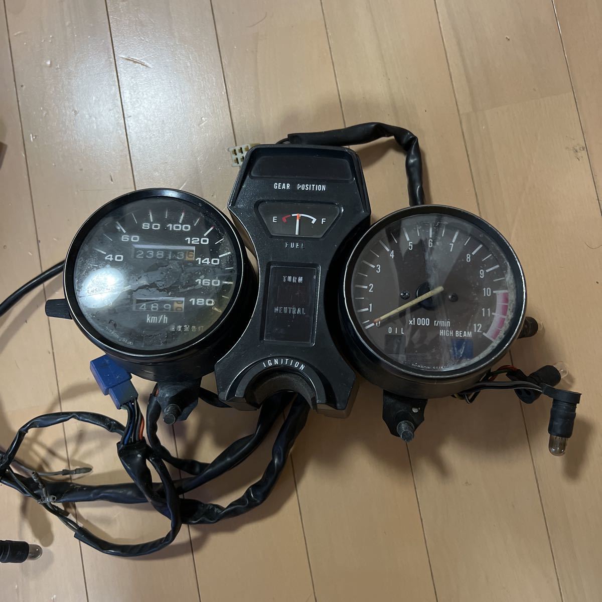 GSX400Fメーター GSX400F メーター スピードメーター FS GS40XF 検