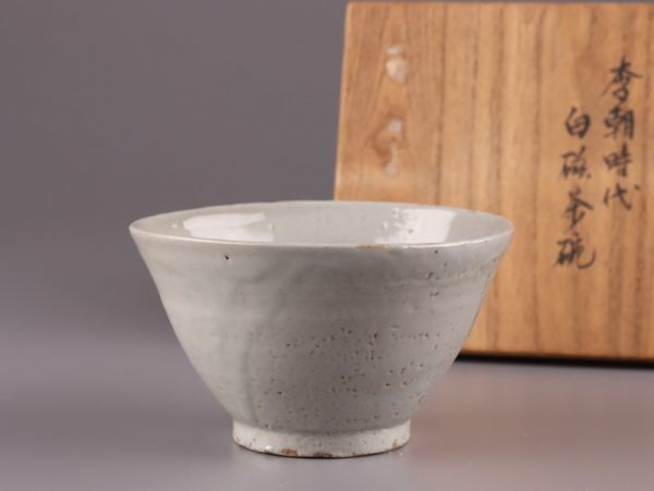 李朝 - | 古美術 粉引 時代物 茶道具 Yahoo!オークション 平茶碗 平碗 李