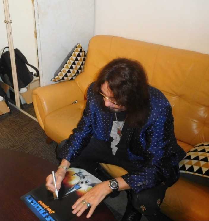 KISS キッス 直筆サイン入りレコード ピクチャー盤 エース・フレーリー