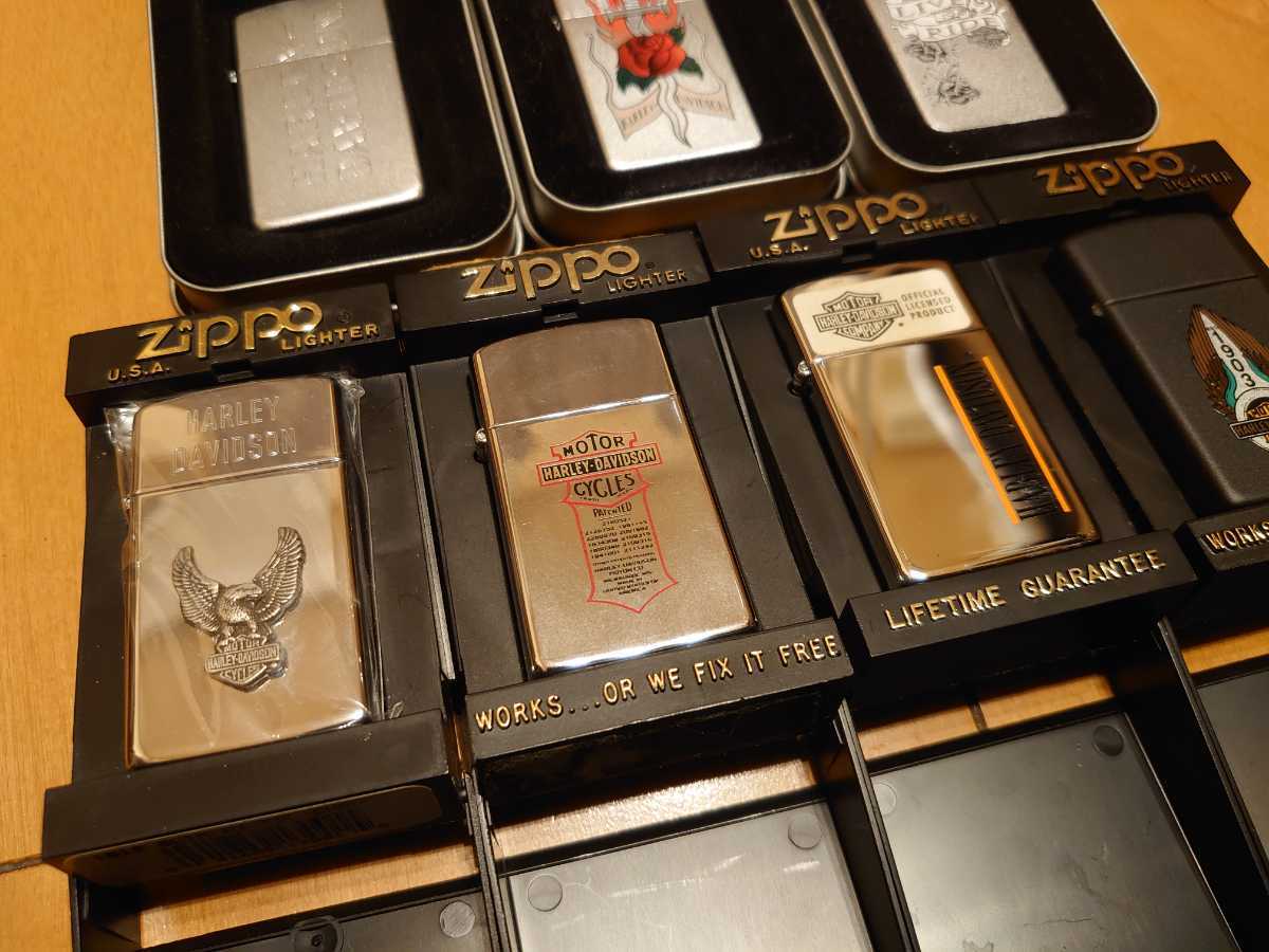 未使用 Zippo ハーレー 1990年代 ZIPPO Harley-davidson ジッポ 
