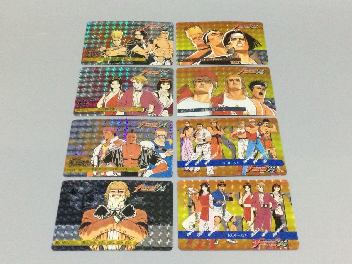 【NOT FOR SALE】キングオブファイターズ94 台紙 コスモスカードダス カードダス キングオブファイターズ94 KOF94 カード - KOF SNK