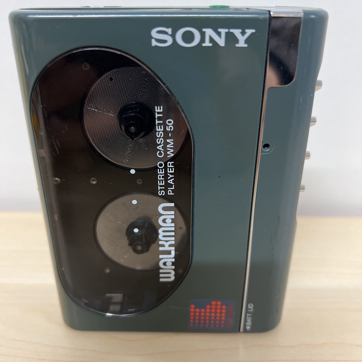 SONY ウォークマン ソニー カセットレコーダー WALKMAN WM-50 通電確認
