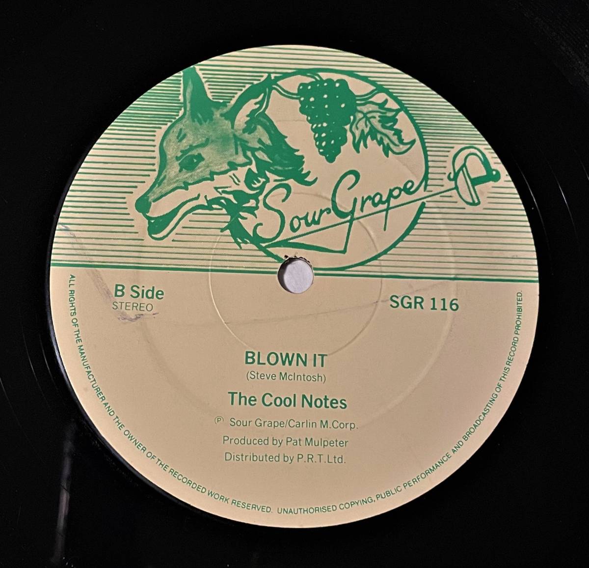 The Cool - Notes Night ⁄ Spend (12'') (正真正銘のUK Special A This