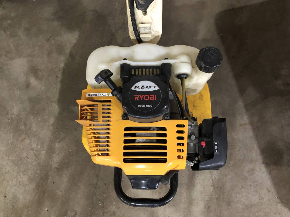Q2189 動未/現状渡し☆売切☆RYOBI リョービ RCVK-4300 管理機 耕うん 