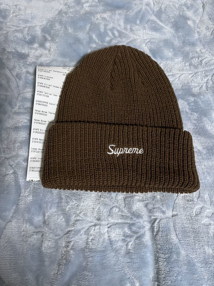 新品未使用】 21AW 22 新作 新品 SUPREME シュプリーム LOOSE GAUGE 