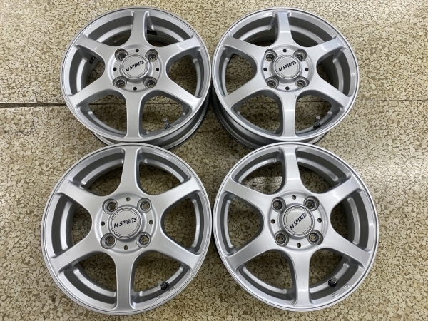 14インチ アルミホイール 4.5J ４本セット 三菱 Mスピリッツ MITSUBISHI ホイール GA3W 三菱純正オプション - 16
