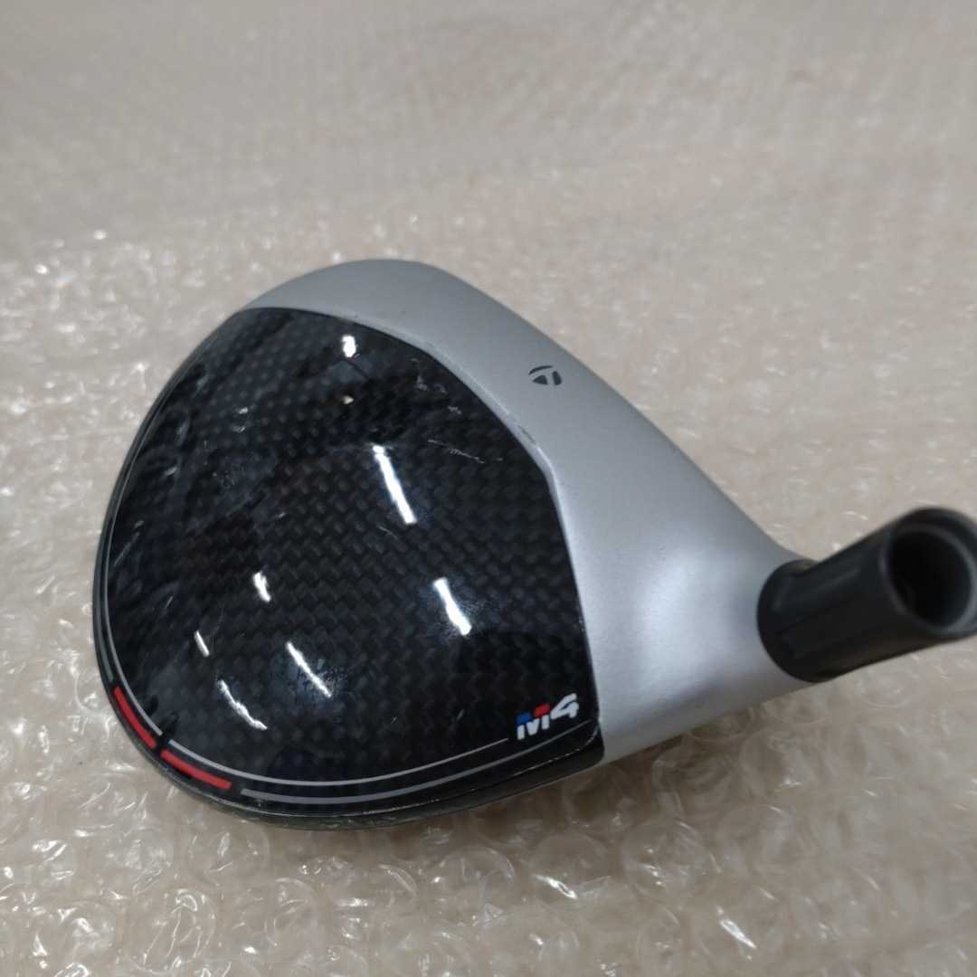 中古 左用 テーラーメイド M4 フェアウェイウッド 5番 18° ヘッドのみ 