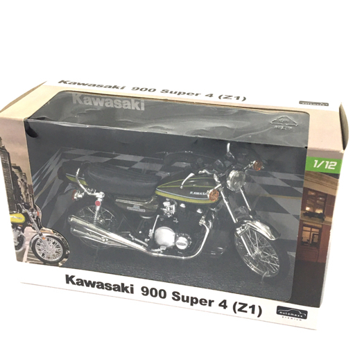 アオシマ 1/12 Kawasaki 900 Super 4 Z1 タイガー 完成品バイク