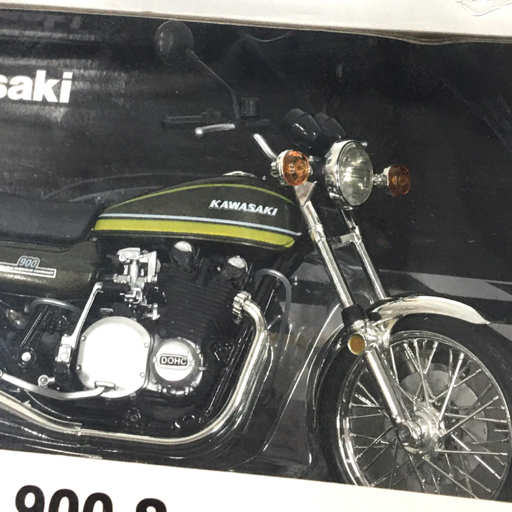 アオシマ 1/12 Kawasaki 900 Super 4 Z1 タイガー 完成品バイク