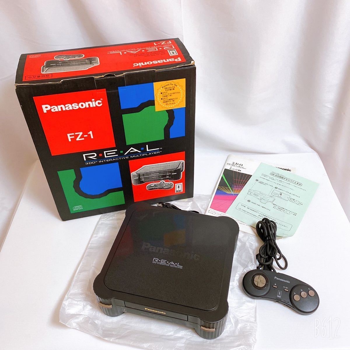  1 Panasonic パナソニック R E A L 3DO FZ-1 箱付き REAL(3DO)｜売買されたオークション情報、yahooの商品情報をアーカイブ公開 - オークファン 3DO