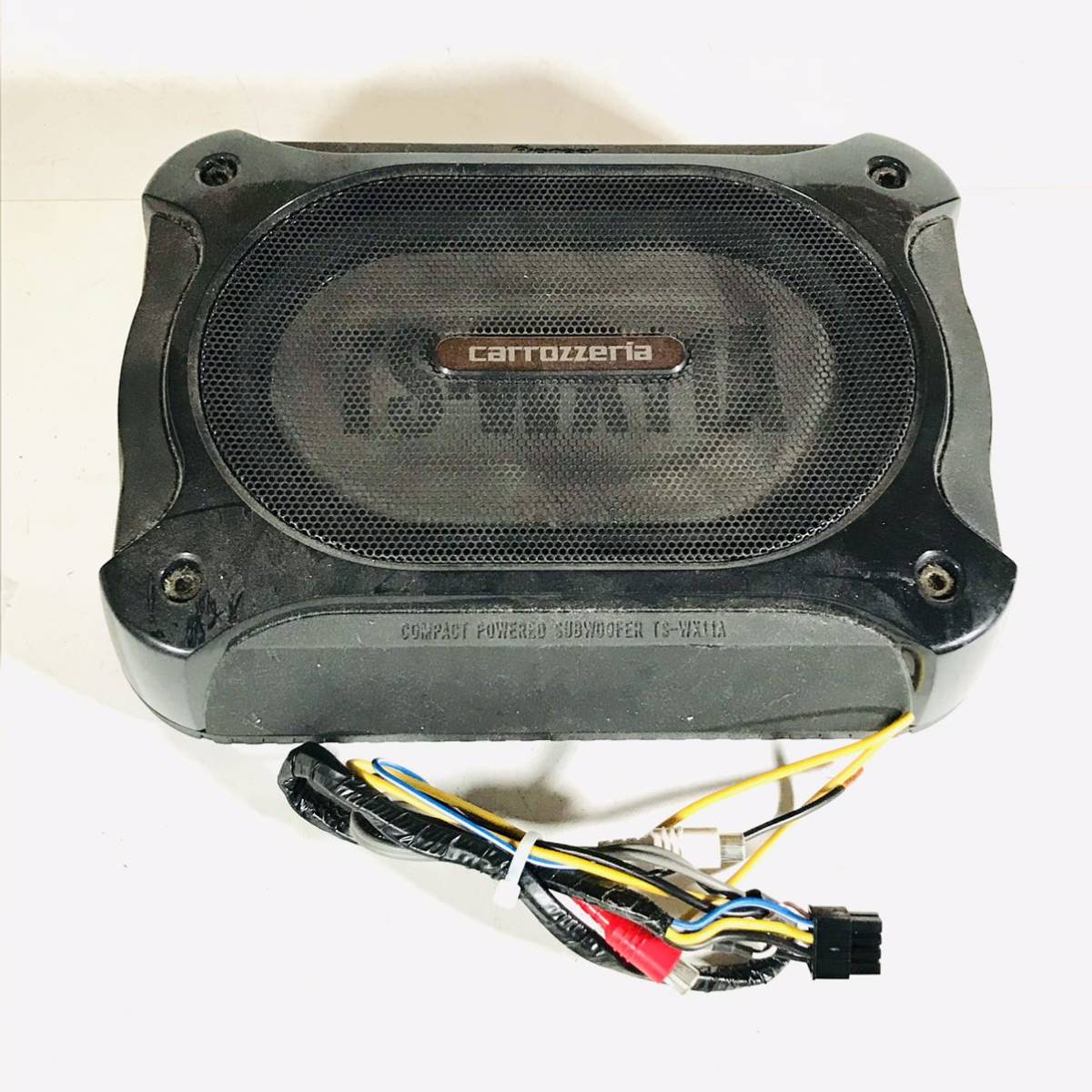 送料無料，2026 carrozzeria カロッツェリア アンプ内属 小型 サブウーファー TS-WX11A ウーハー(ウーハー)｜売買されたオークション情報、yahooの商品情報をアーカイブ公開 - オークファン ウーハー