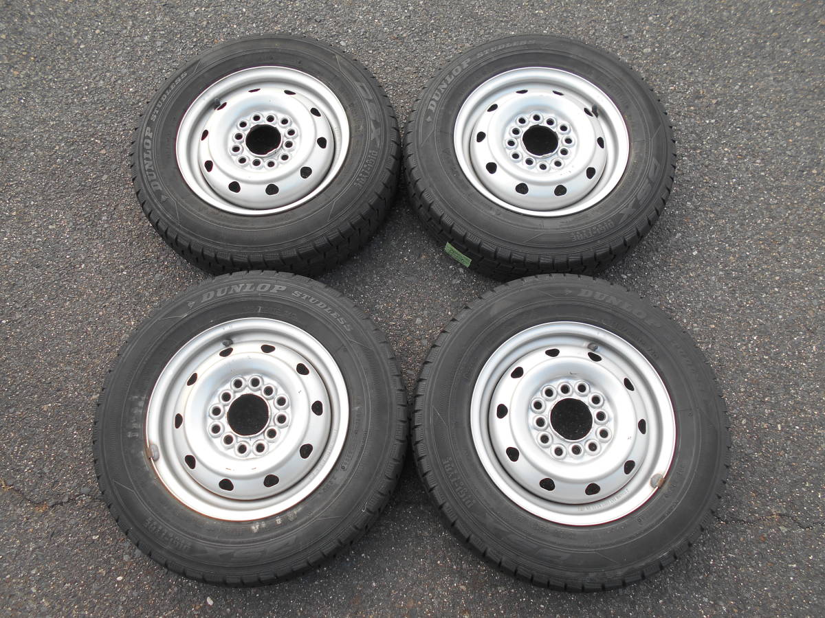 軽サイズ 社外品 スチールホイール 鉄チン 4J 12インチ +45(実測