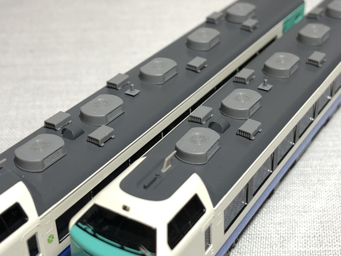 TOMIX 92525/92526】485-3000系特急電車 (上沼垂色)6両セット【側面 