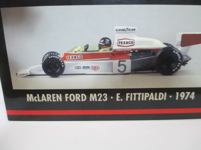 新品　1/18　ミニチャンプス　マクラーレン　フォード　M23　1974　絶版 ミニチャンプス マクラーレン 1&frasl;18 京商 J.マス 0
