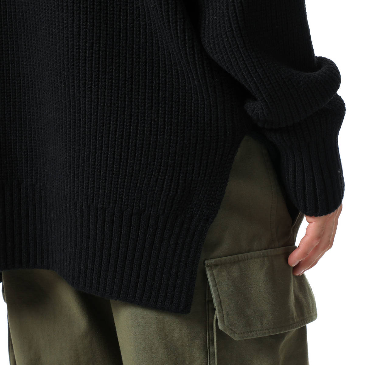 定価34100円 ■ SOPHNET. 21AW BAGGY TURTLE NECK KNIT バギー タートルネック ニット セーター ソフ ソフネット soph-212068 ■