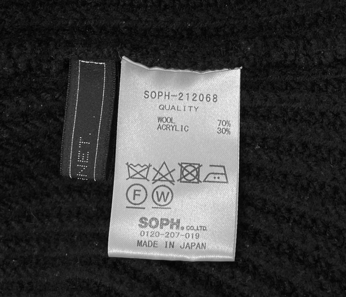 定価34100円 ■ SOPHNET. 21AW BAGGY TURTLE NECK KNIT バギー タートルネック ニット セーター ソフ ソフネット soph-212068 ■