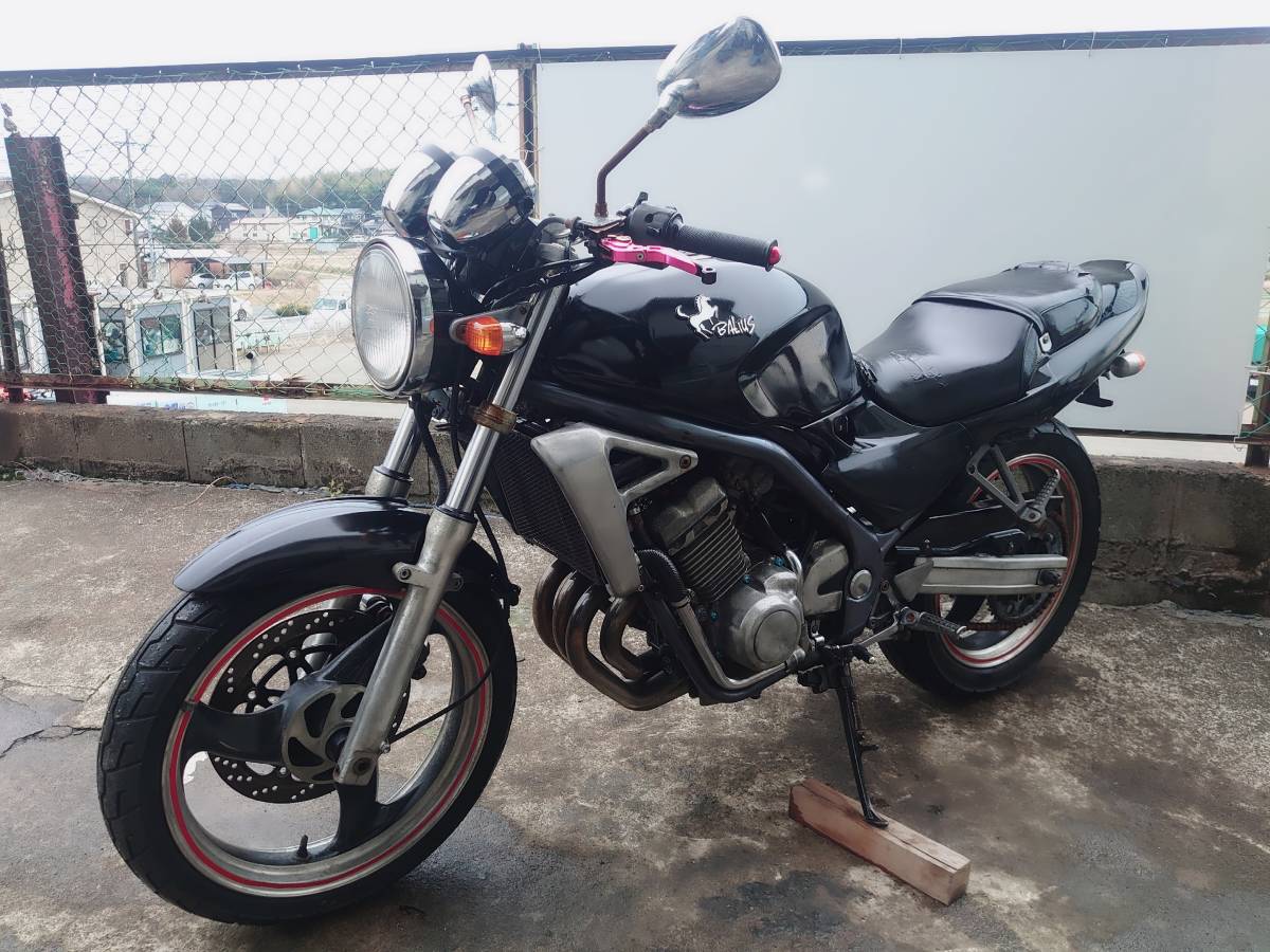 【驚きの破格値，限定セール】 KAWASAKI カワサキ バリオスⅠ BALIUS-Ⅰ ZR250A-064 35741㎞ 返納書類あり 現状 EG初爆OK 車種 1円スタート売切(126cc-250cc)｜売買されたオークション情報、yahooの商品情報をアーカイブ公開 - オークファ 126cc-250cc