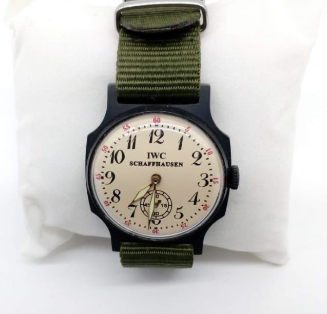 IWC ミリタリー ヴィンテージ ウォッチ 手巻き 腕時計 軍用時計 メンズ 