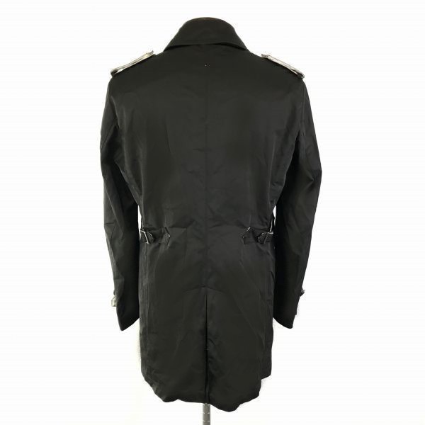 Perfect Suit FActory 黒 きよ トレンチコート メンズ