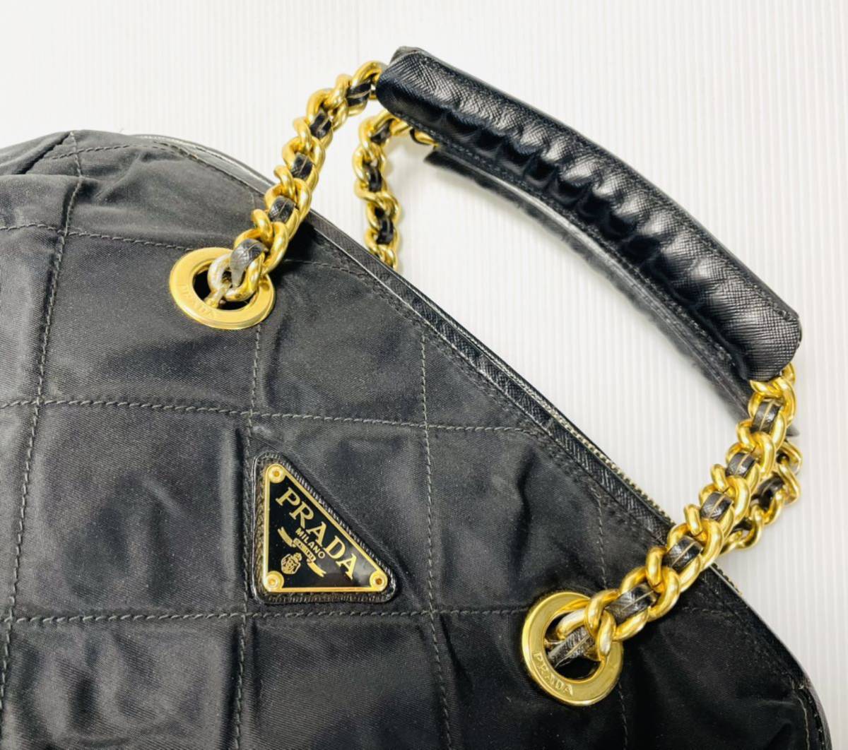 衝撃プライス！売れ筋！【PRADA プラダ】ゴールドチェーン 