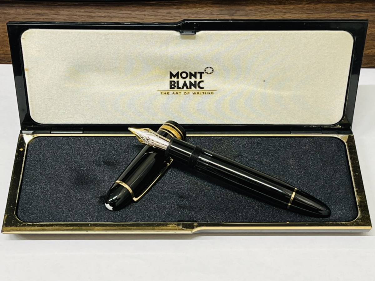 C6815 1円～ MONTBLANC モンブラン 万年筆 4810 18K 750 刻印 ペン先