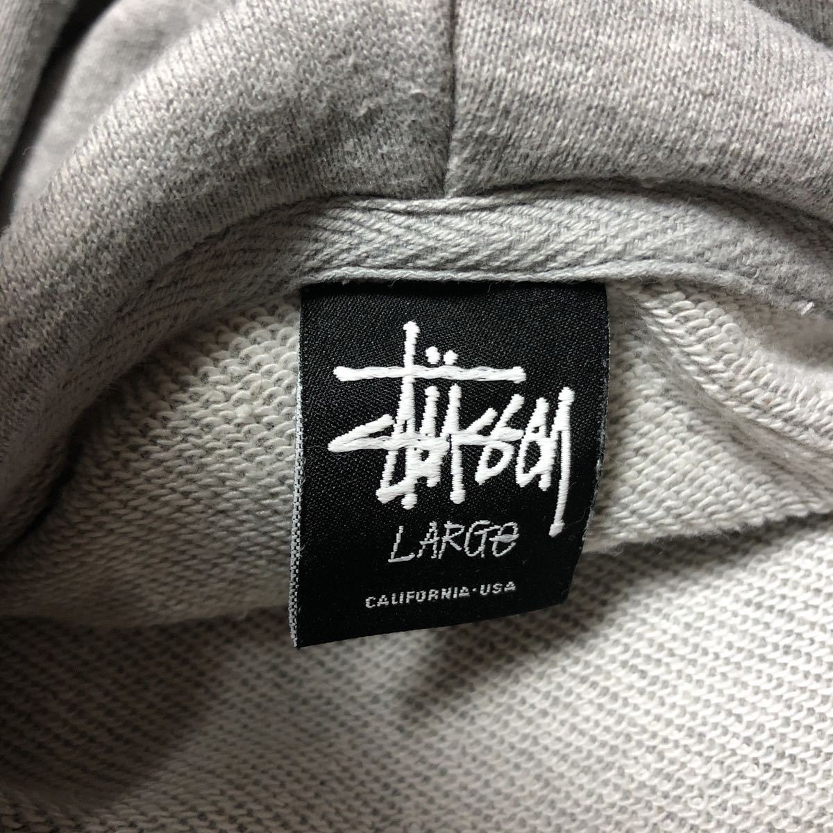 両面プリント スウェット STUSSY パーカー ステューシー 古着 USA製 