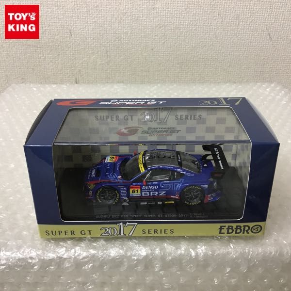 安い，2026 1円 エブロ 1/43 スーパーGT GT300 2017 ＃61 スバル BRZ R＆D スポーツ(レーシングカー)｜売買されたオークション情報、yahooの商品情報をアーカイブ公開 - オークファン レーシングカー