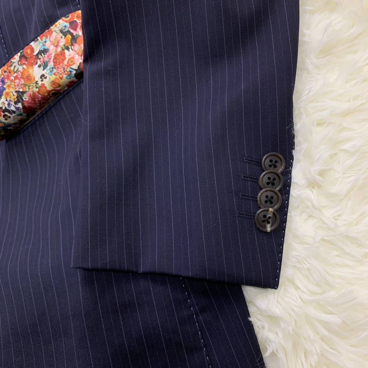 ポールスミスロンドン× 伊 CANONICO社特注 super110's ウール100% 漂う