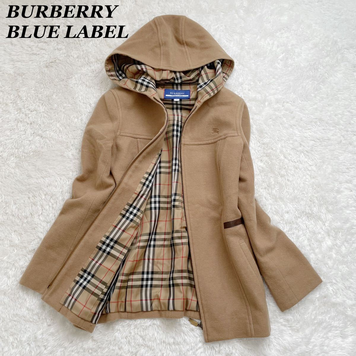□BURBERRY BLUE LABEL バーバリーブルーレーベル コート サイズ:38 