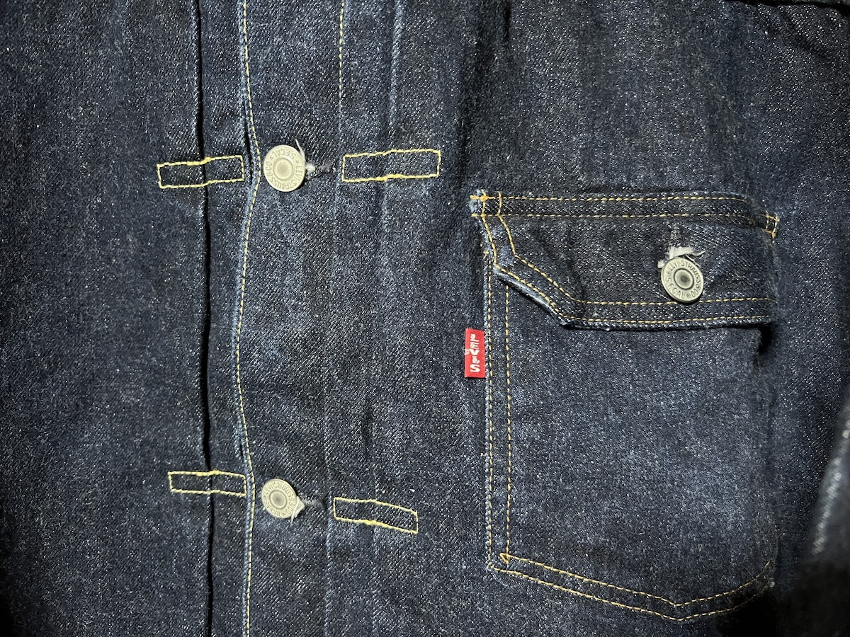 稀少 サイズ48 LEVI'S 506XX 米国 バレンシア工場 復刻 1st デニム