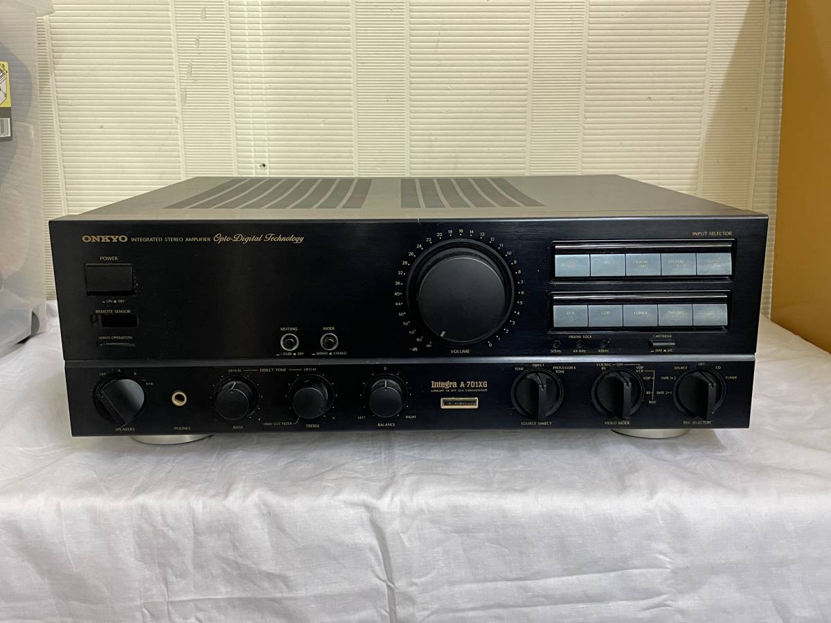 ONKYO プリメインアンプ A-701XG ジャンク ONKYO A-701XG Integra