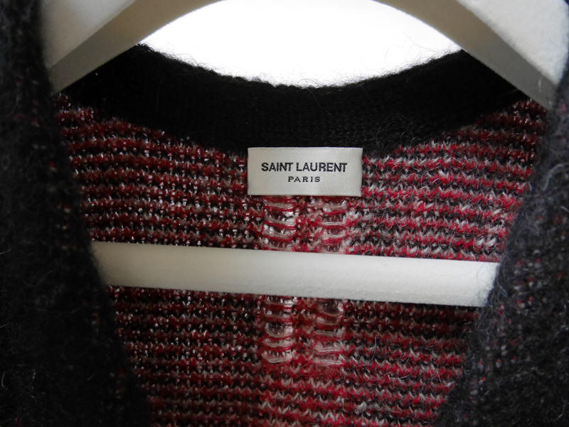 サンローランパリ・エディスリマン SAINT LAURENT PARIS タータン 